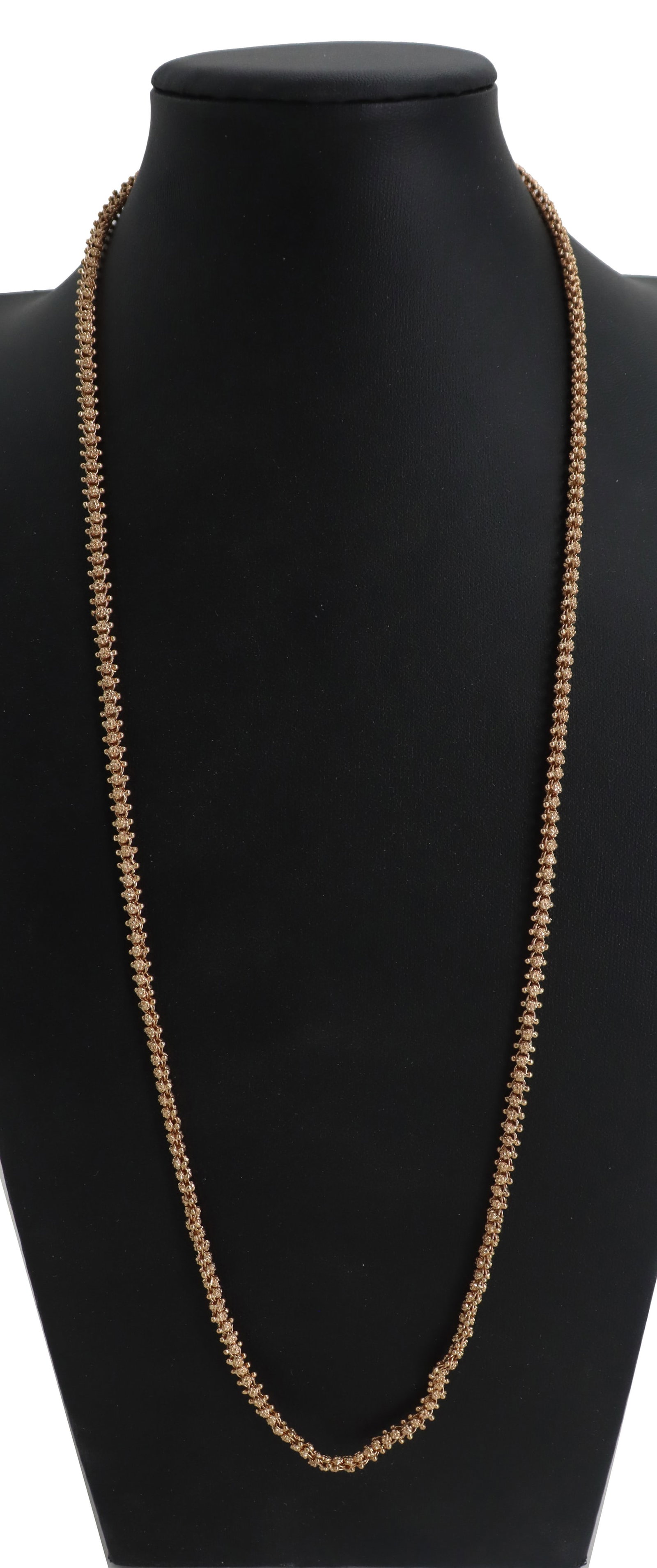 18k Gold Chain Necklace - 38.7 g. (1 of 10)