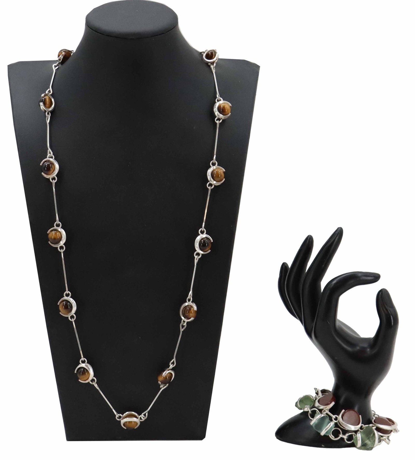 Three Piece Set - One Necklace and Two Bracelets (1 of 12)