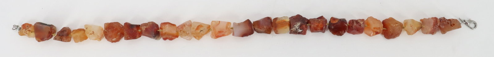 (3) Hardstone Necklaces - 10