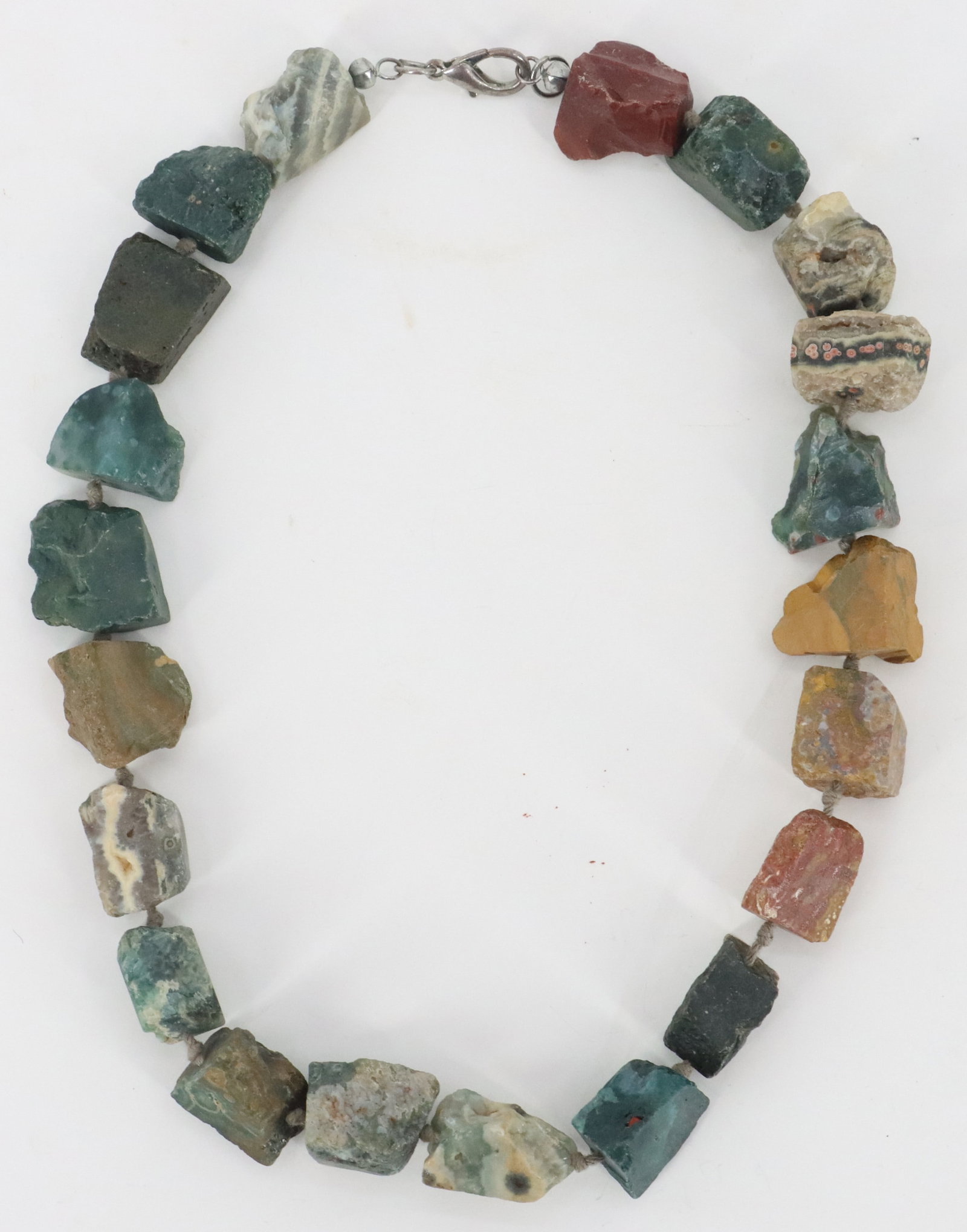 (3) Hardstone Necklaces - 3