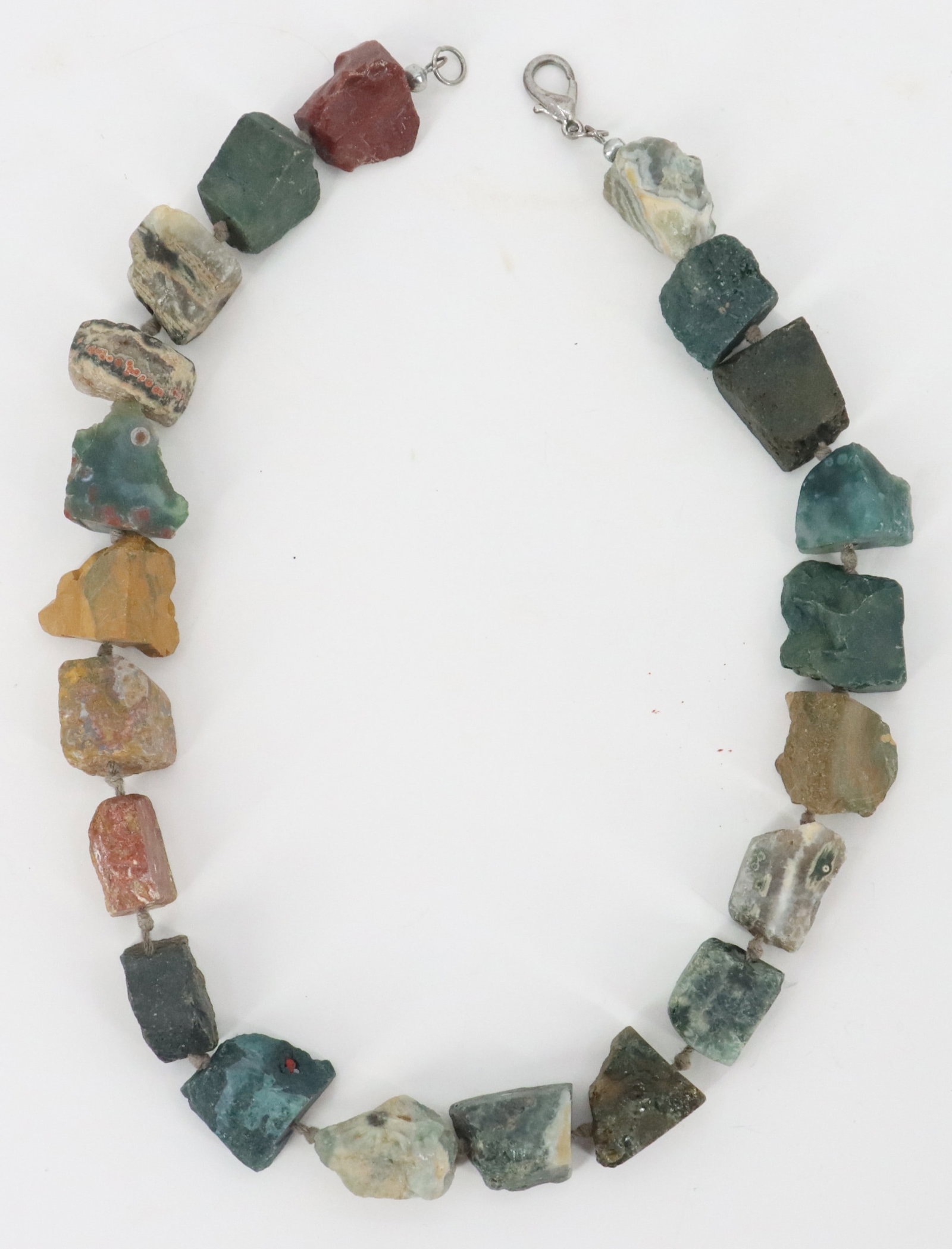 (3) Hardstone Necklaces - 6