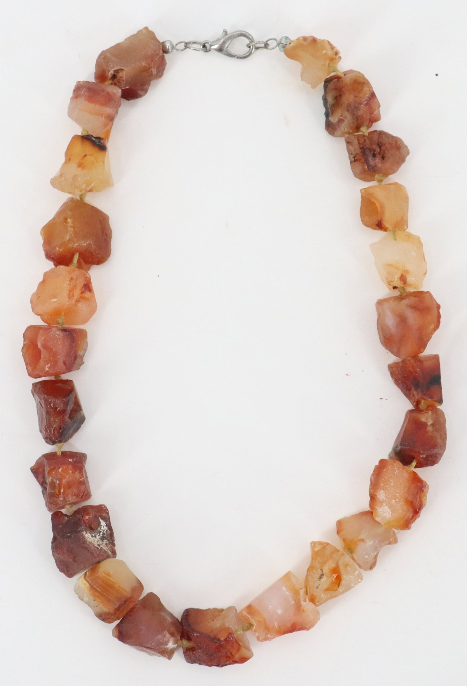 (3) Hardstone Necklaces - 7