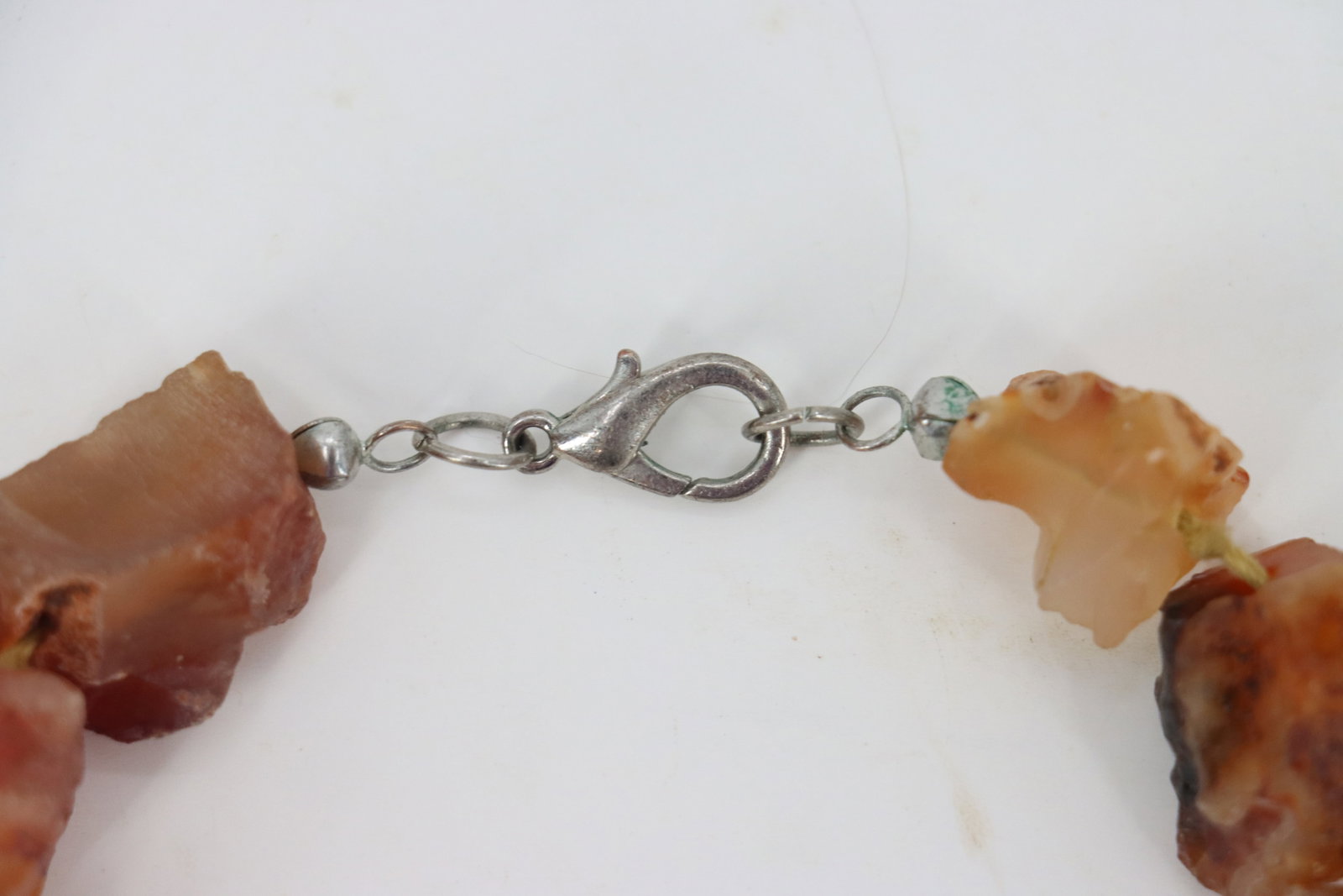 (3) Hardstone Necklaces - 9