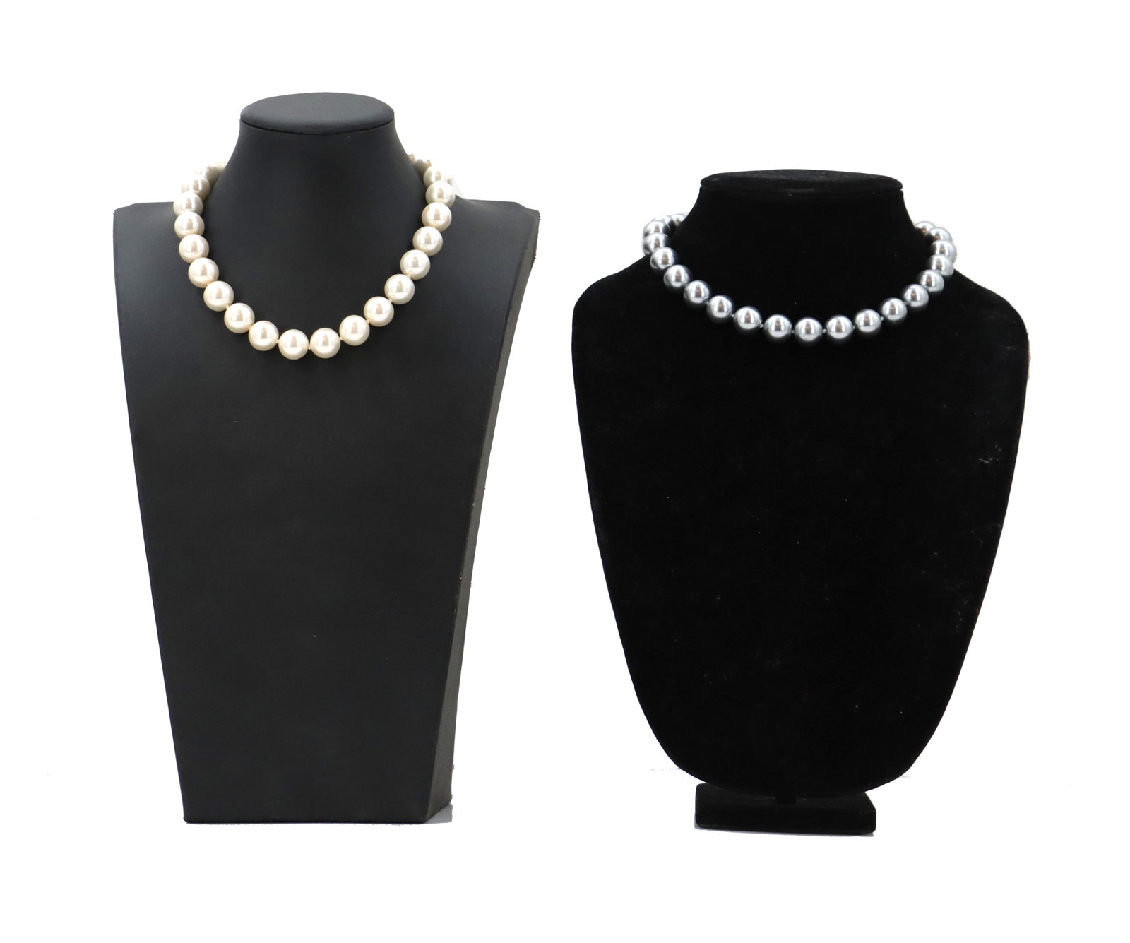 (2) Faux Pearl Necklaces (1 of 13)