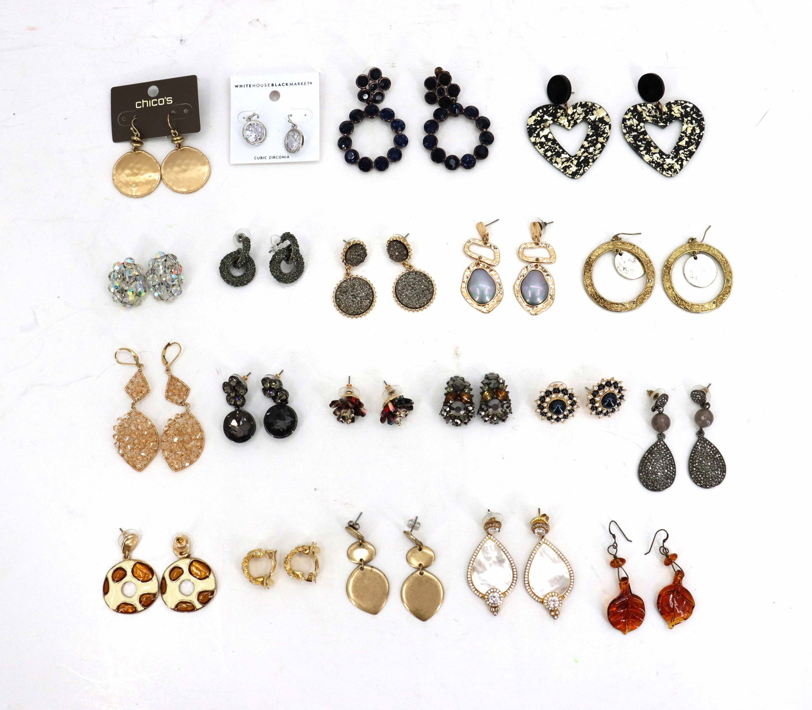 (20) Pairs of Costume Earrings (1 of 12)