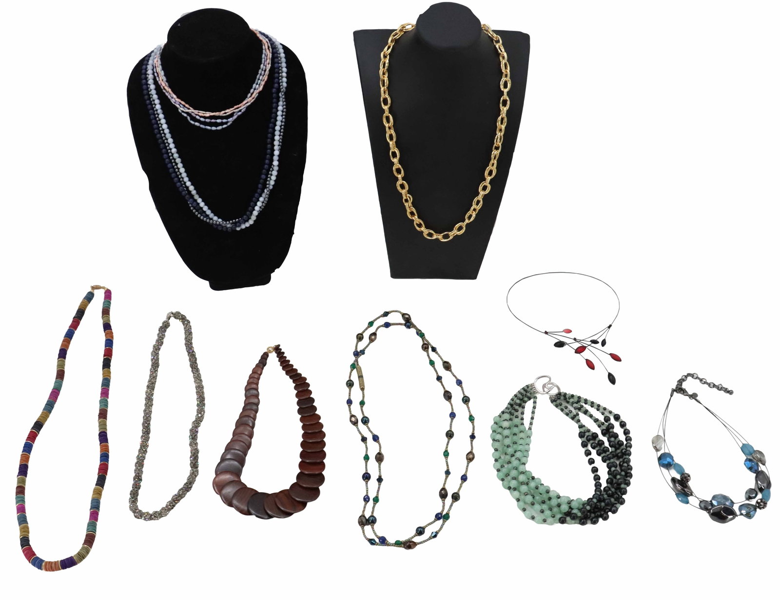 Assortment of 10 Costume Necklaces (1 of 13)