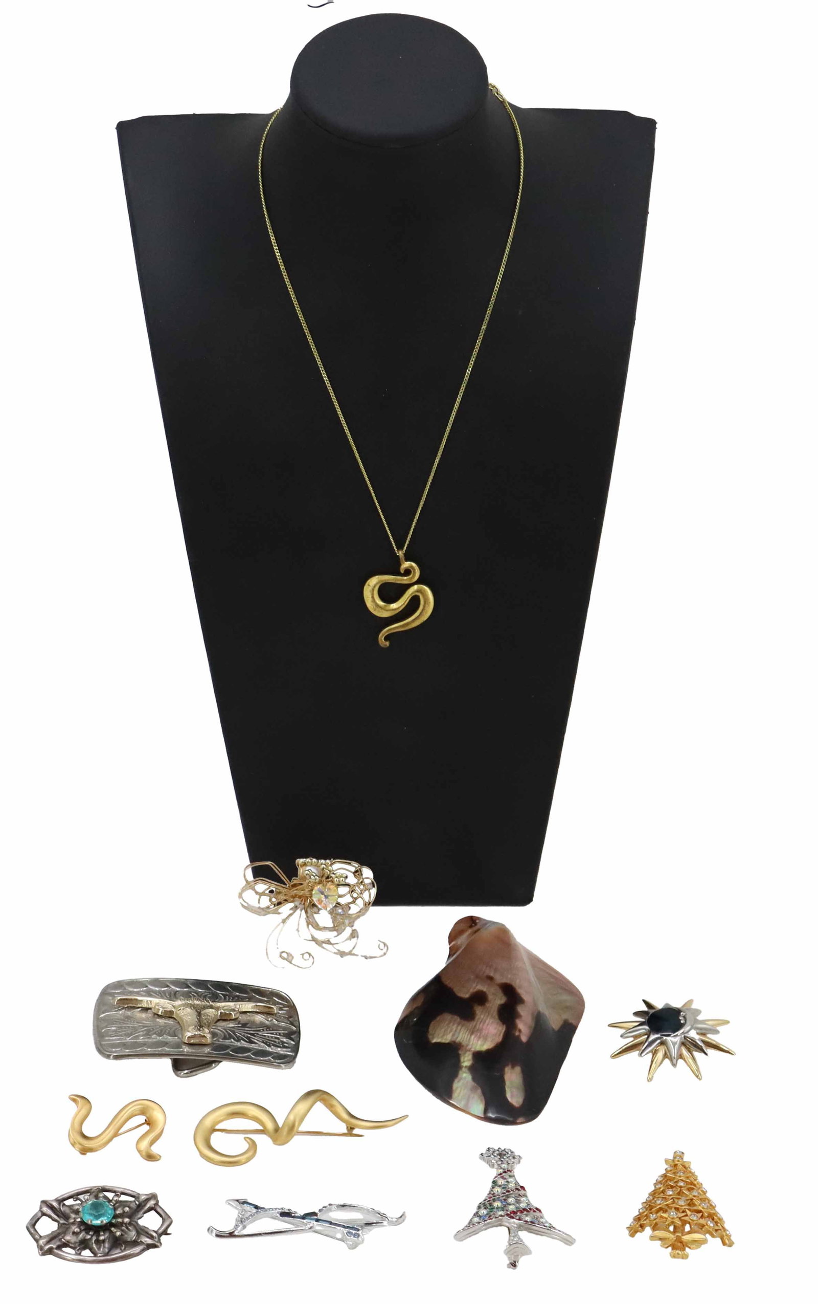 Collection of Costume Jewelry Pieces and Accessories (1 of 11)
