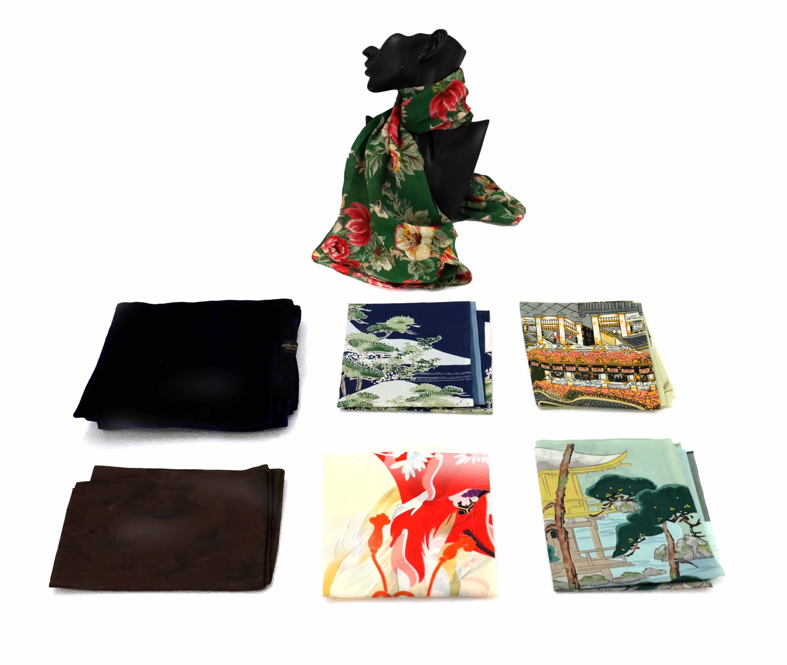 (7) Scarves by Various Manufacturers (1 of 20)