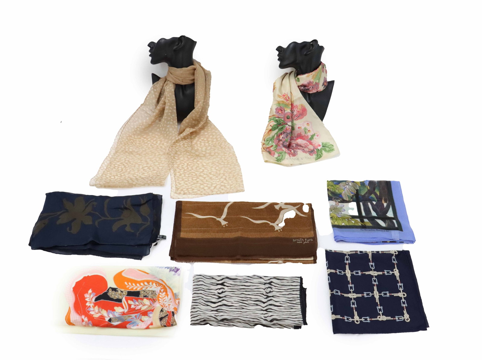 (8) Silk Scarves by Various Manufacturers (1 of 20)