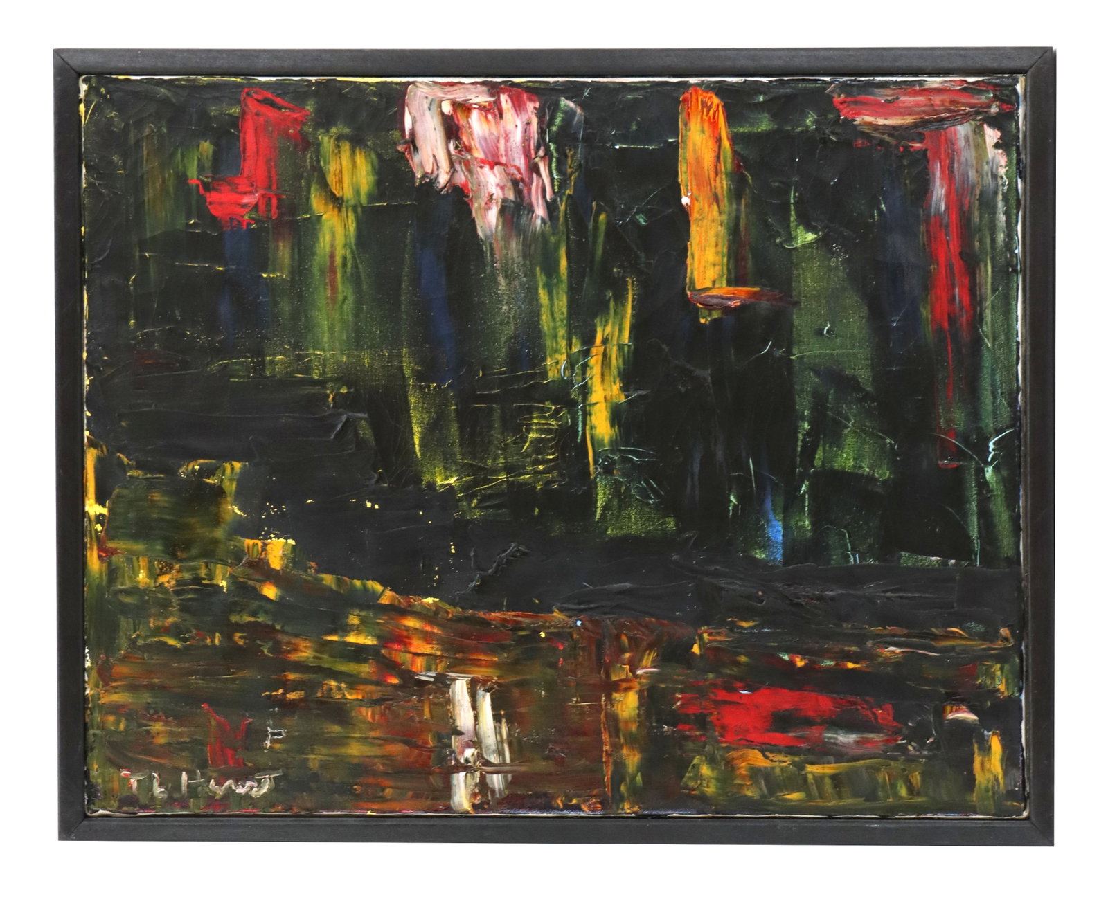 Thomas Lorraine Hunt (1882-1938) American/Canadian, Acrylic on Canvas Abstract Expressionist (1 of 11)