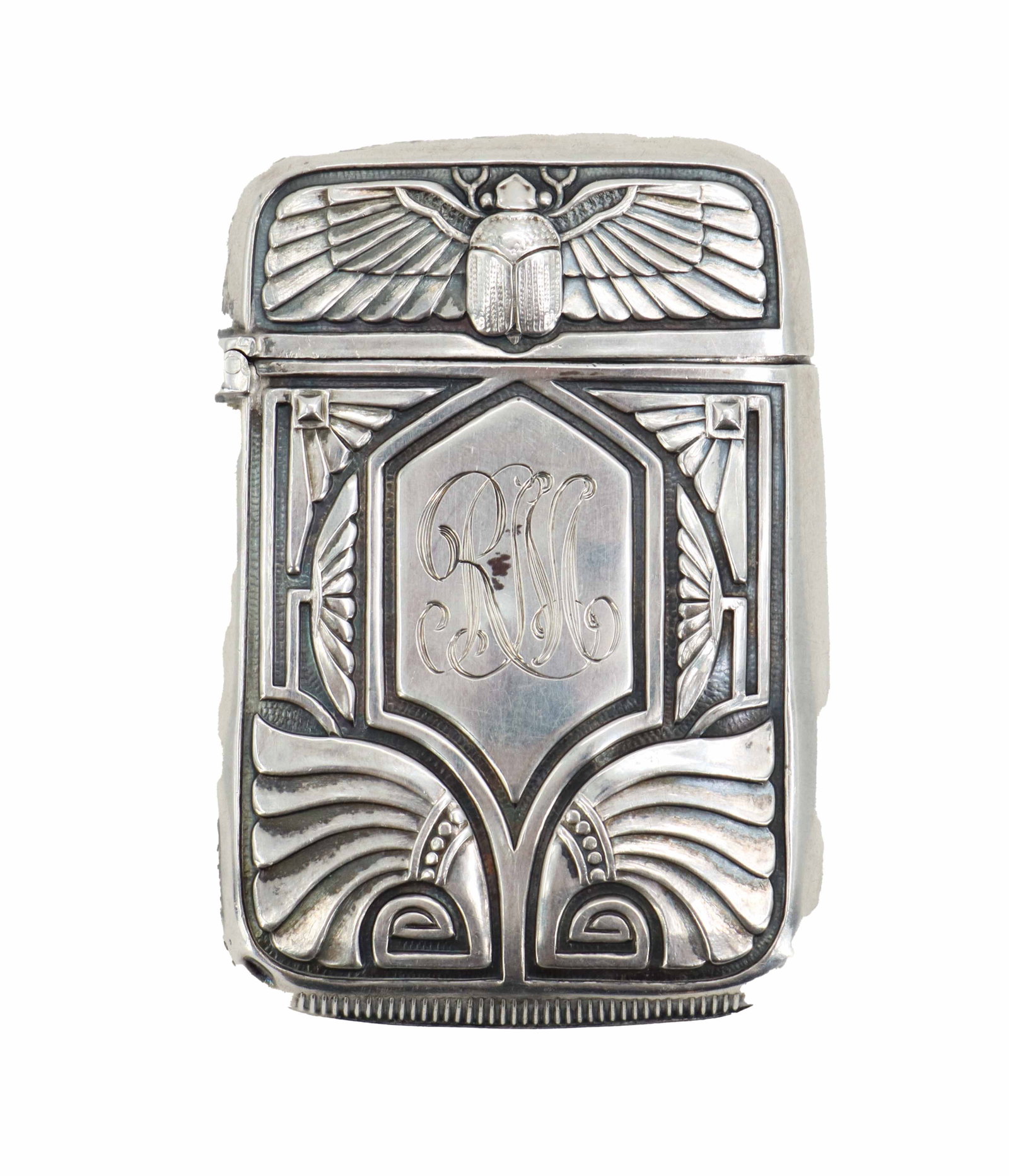 Antique Sterling Silver Match Safe - 1.220 ozt. (1 of 14)