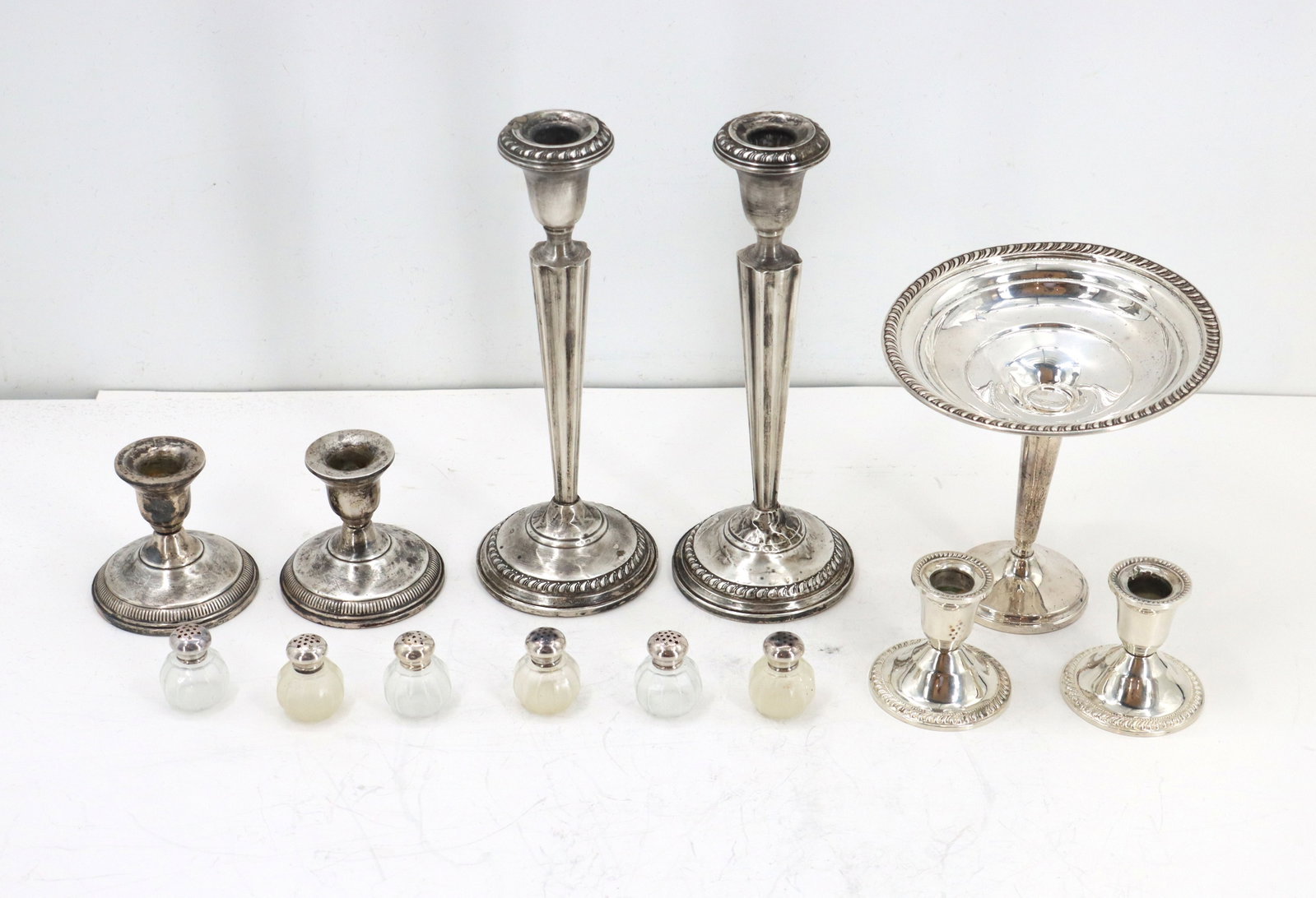 (13) American Sterling Silver Weighted Objects - 2