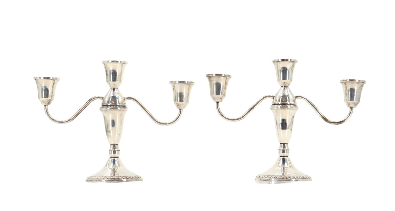 (2) Duchin Creation Sterling Silver Weighted Candelabra (1 of 14)
