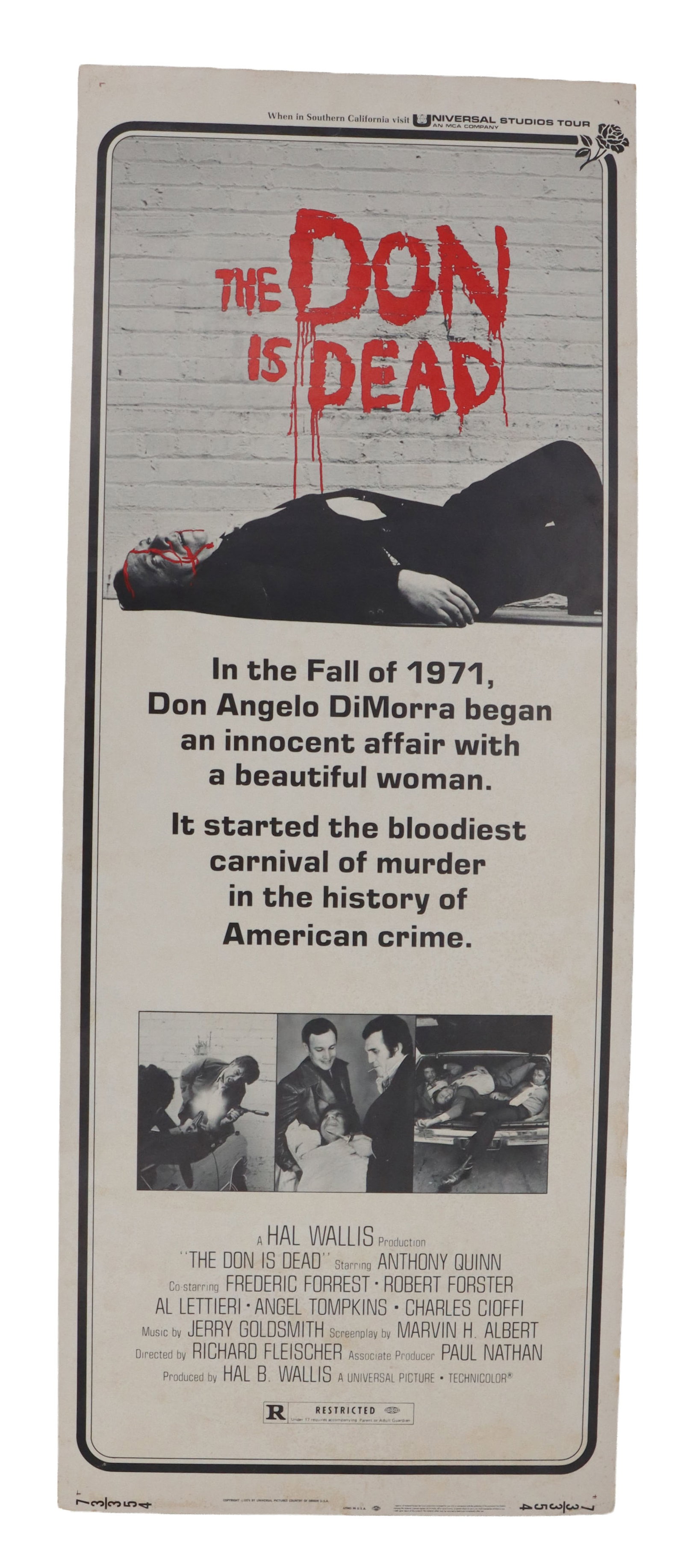 Original Affordable Easily Shippable Movie Poster Inserts - Don is Dead (1 of 11)