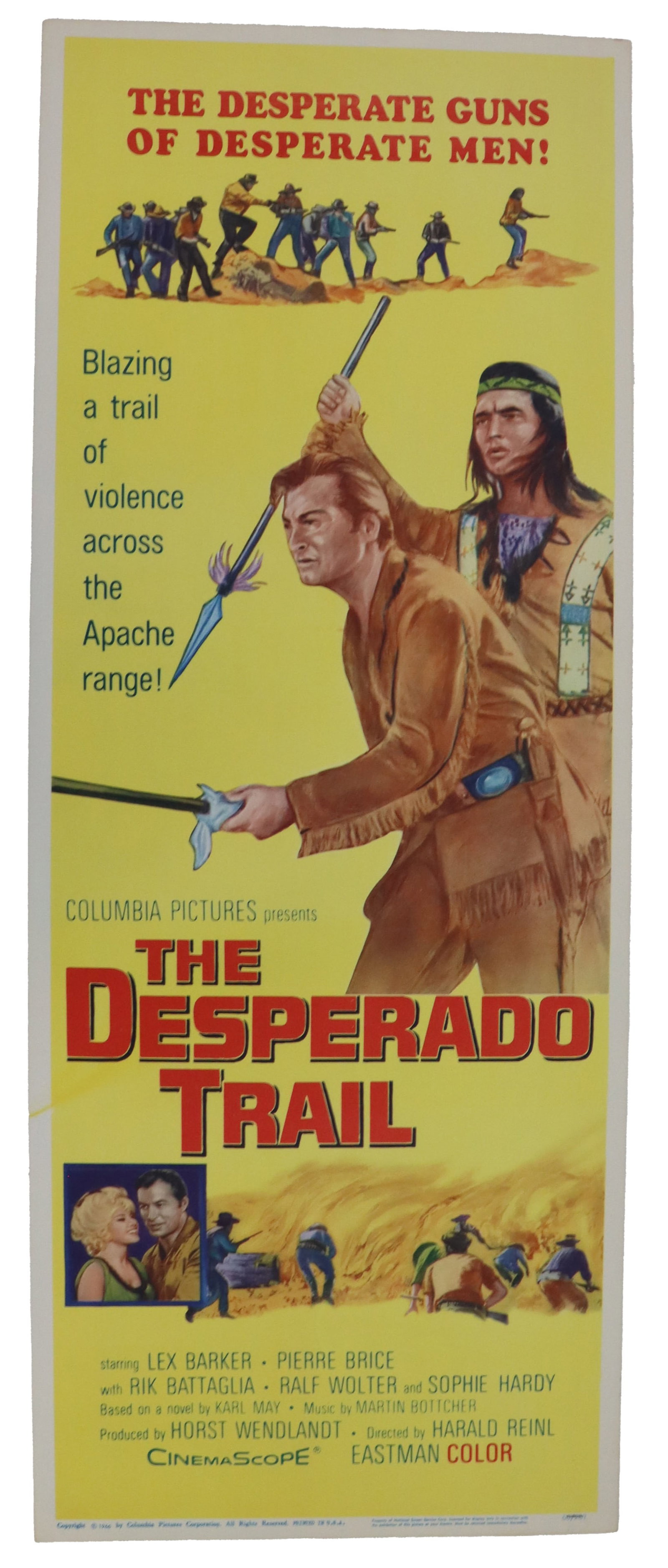 Affordable/ Easily Shippable Insert Poster - The Desperado Trail