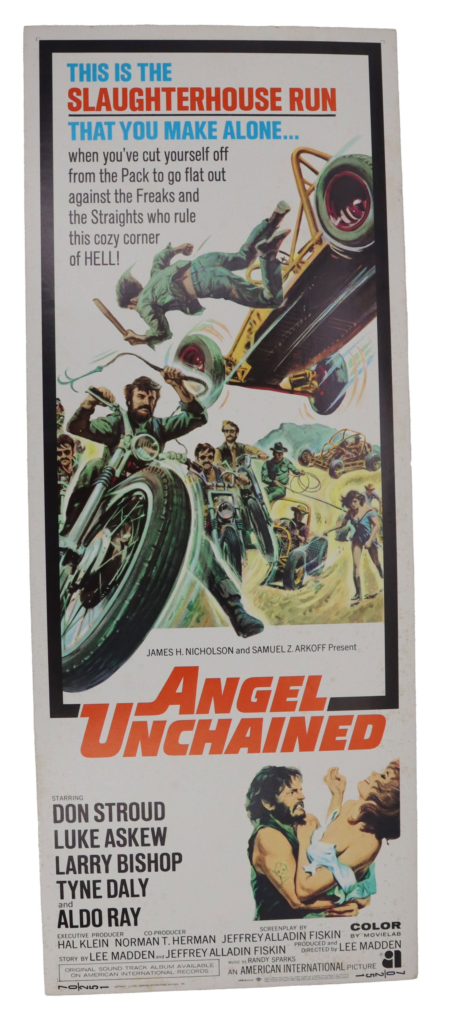 Original Easily Shippable Movie Poster Insert - Angel Unchained (1 of 10)