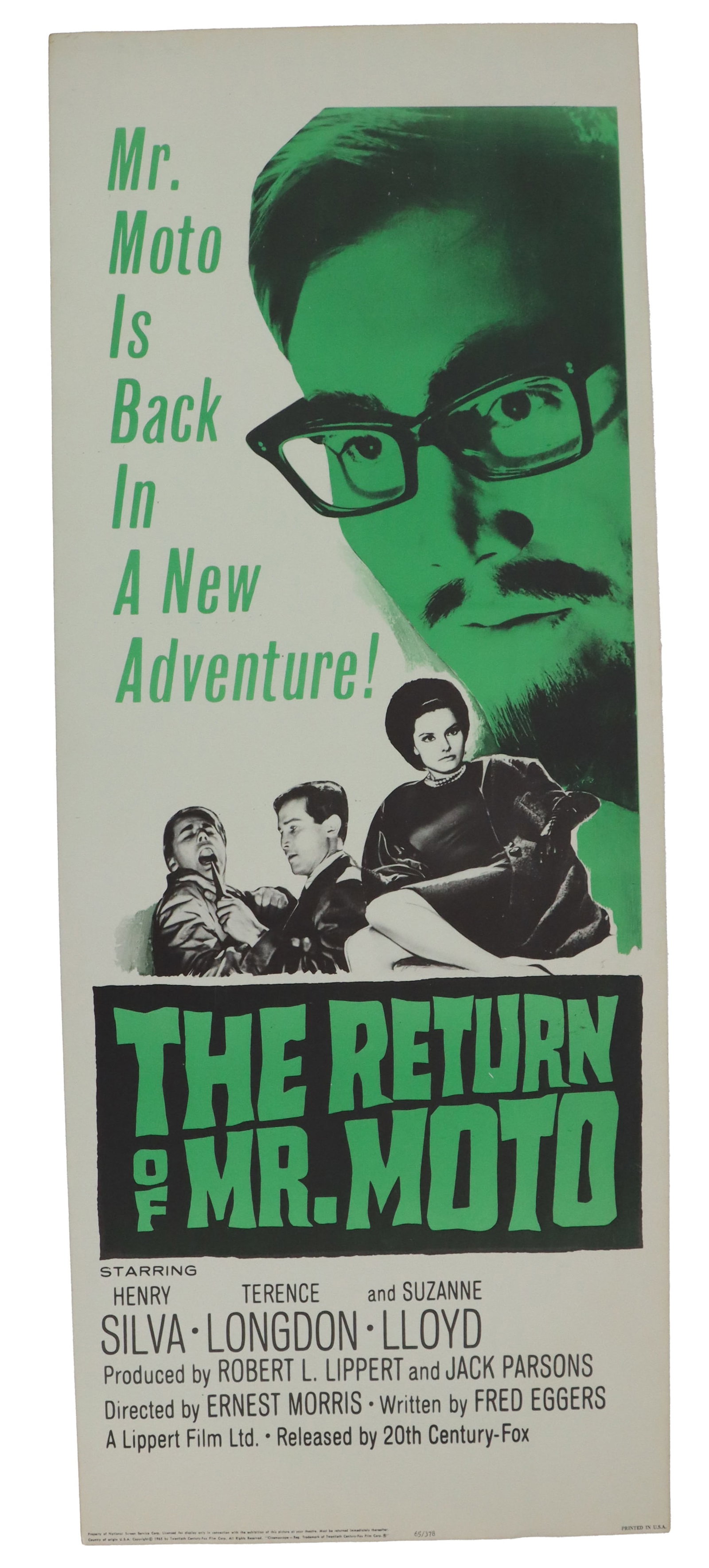 The Return of Mr. Motto Poster Insert (1 of 7)