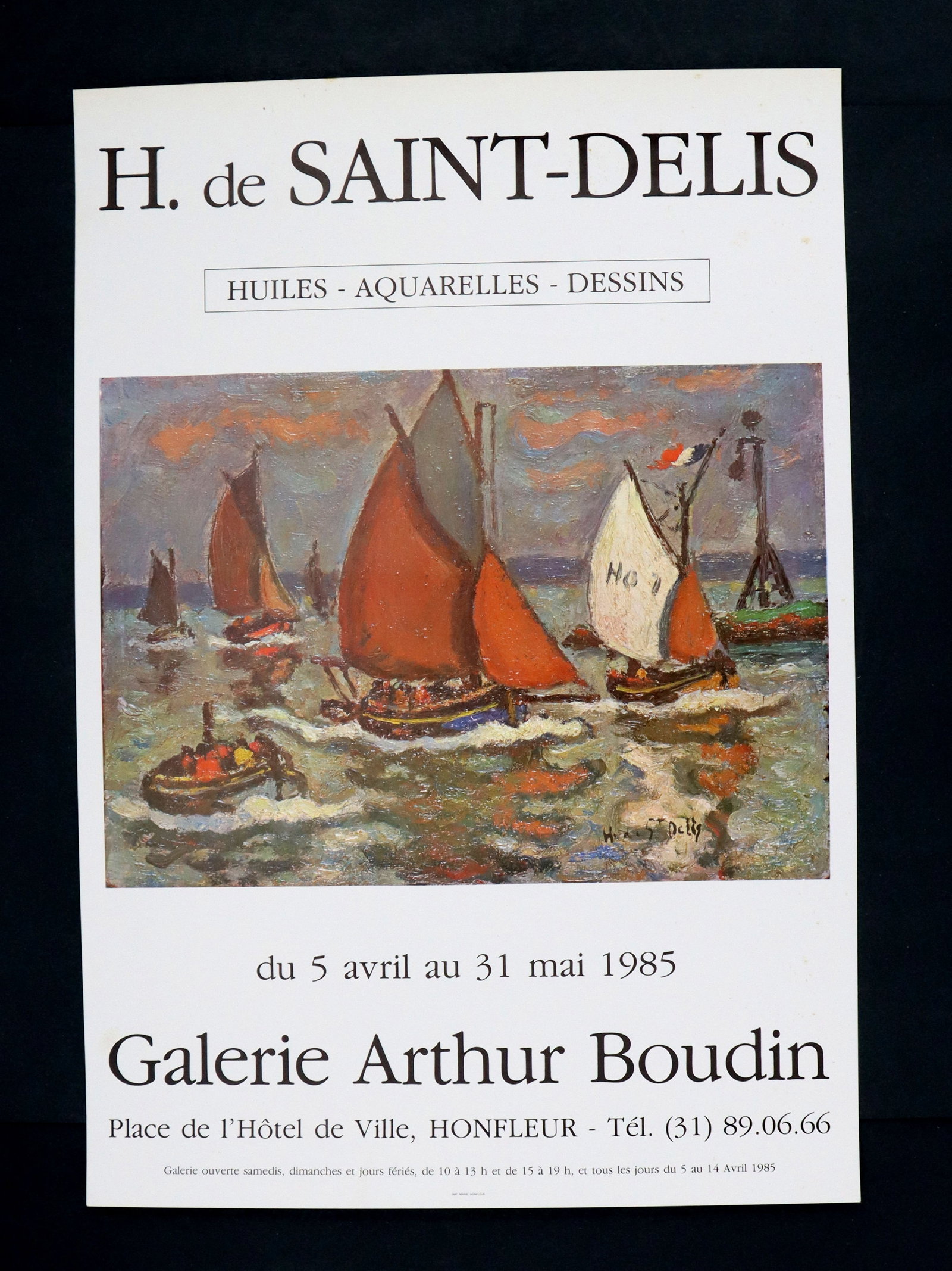 Vintage French Exhibition Poster (1 of 9)