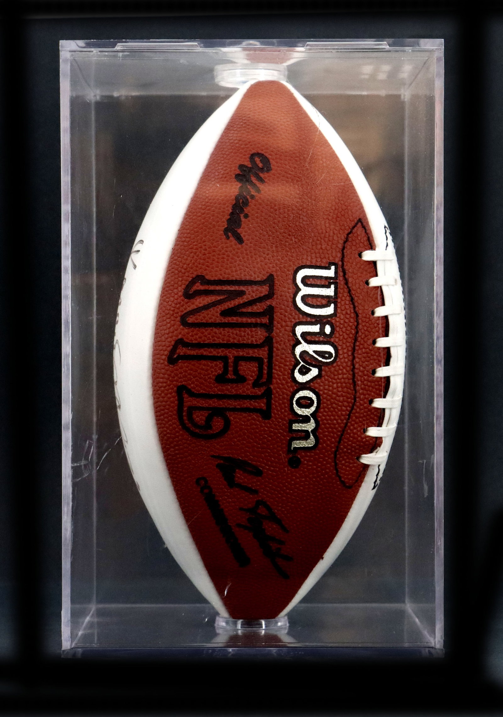 Signed Marcus Allen Wilson Football (1 of 13)