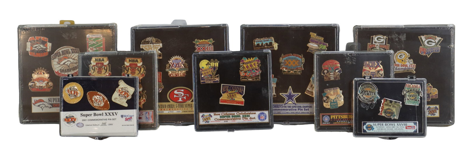 (33) Limited Edition Commemorative Sports Lapel Pins (1 of 7)