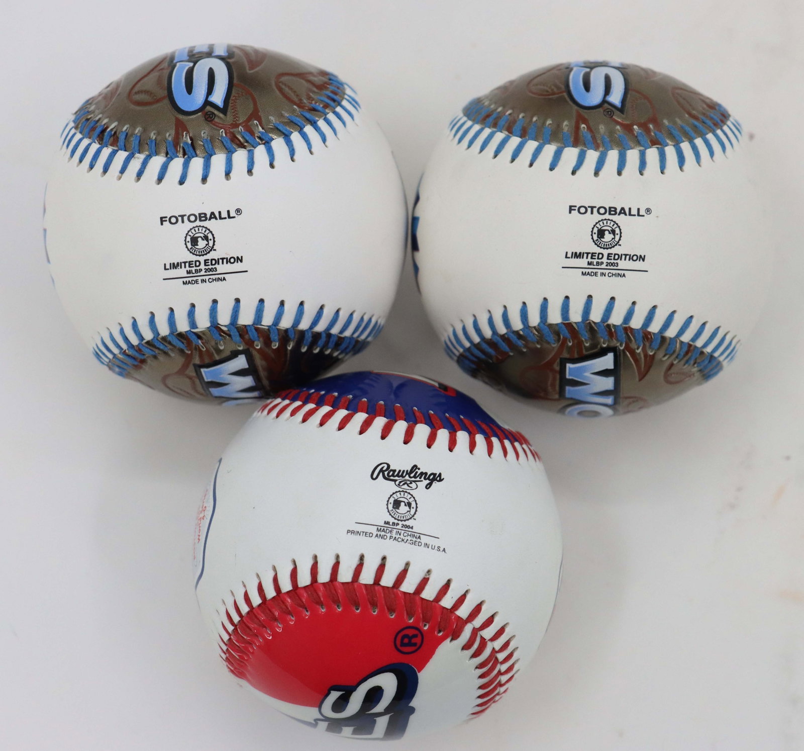 (6) Signed Red Sox Commemorative Baseballs - 13
