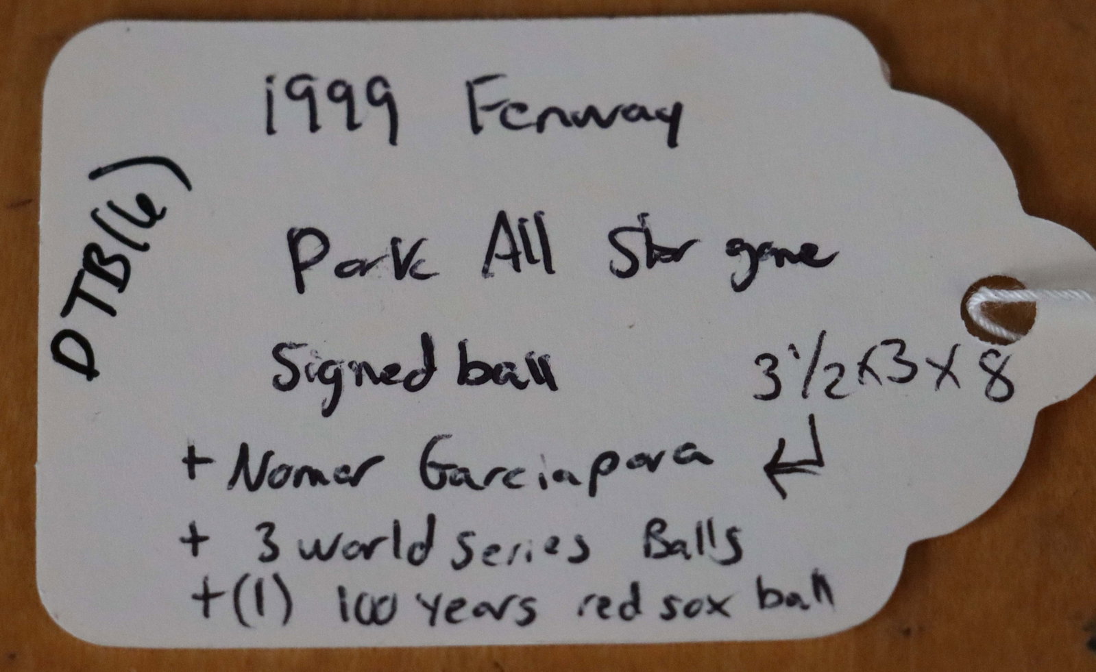 (6) Signed Red Sox Commemorative Baseballs - 14