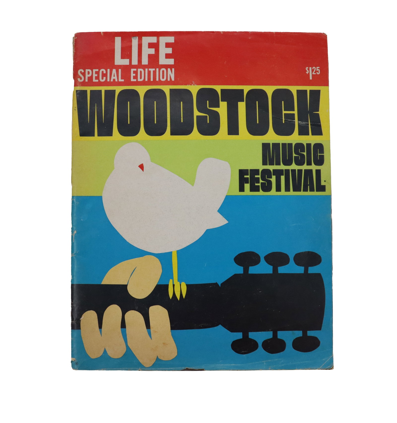 Vintage 1969 LIFE Magazine Special Edition Woodstock Music Festival: Vintage 1969 LIFE Magazine Special Edition Woodstock Music Festival. Vintage copy of the LIFE magazine Special Edition covering the Woodstock Music Festival, featuring the event's iconic