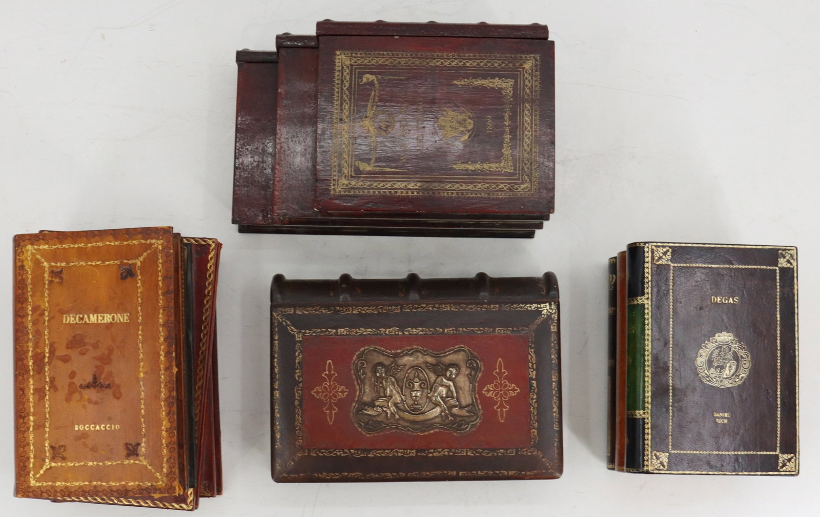 (4) Book-Shaped Trinket Boxes - 11