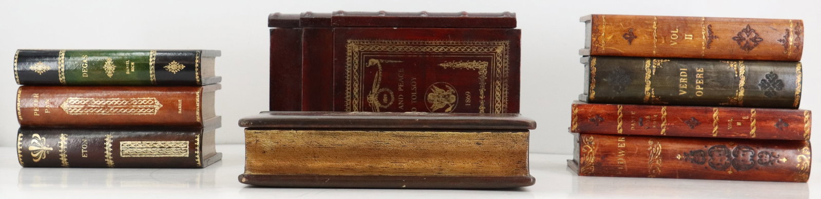 (4) Book-Shaped Trinket Boxes - 2