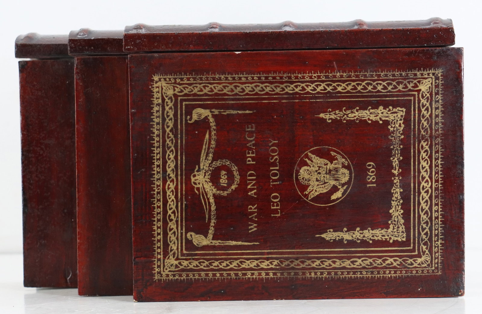 (4) Book-Shaped Trinket Boxes - 3