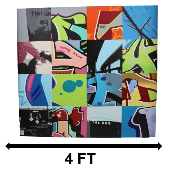Andres Guerrero, 20th/21st Century American, Mixed Media Pop Art Painting: Andres Guerrero, 20th/21st Century American, Mixed Media Pop Art Painting. Andres Guerrero is a contemporary artist working in San Francisco and exhibiting at Guerrero Gallery. He is the former