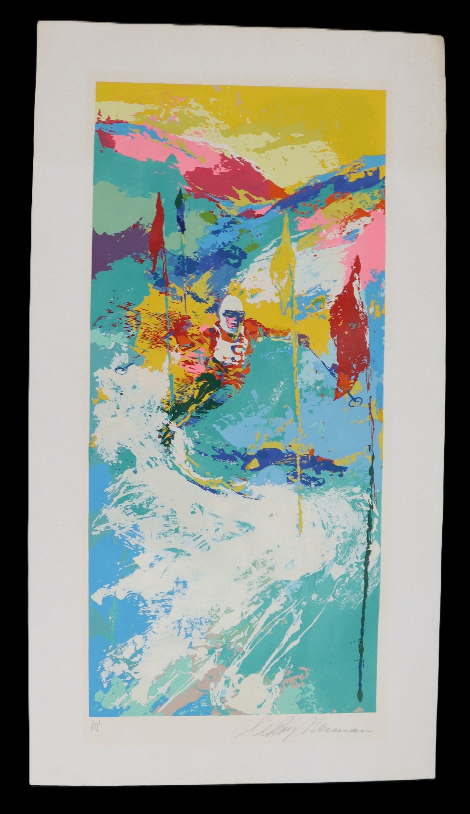 LeRoy Neiman (1921-2012) American, Artist's Proof Serigraph Print Expressionist Sports Illustration (1 of 9)