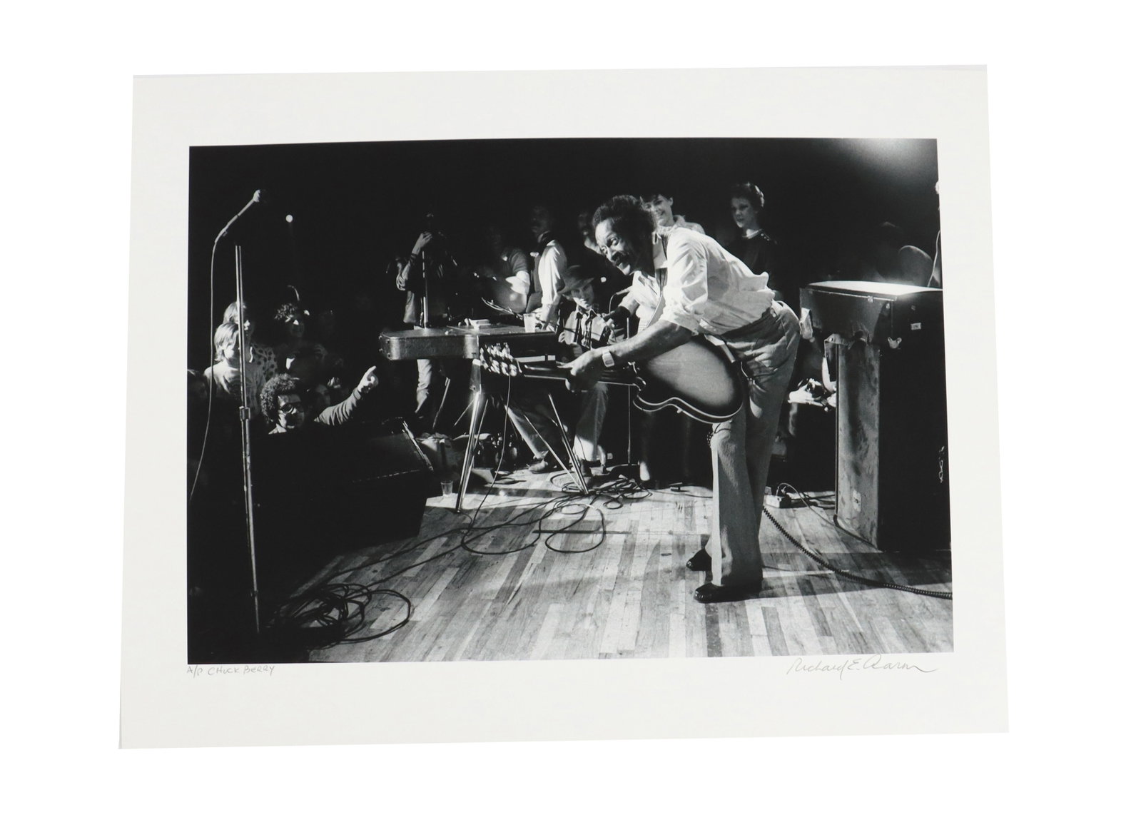 Richard E. Aaron (1949-2016) American, Artists Proof Digital Print of Chuck Berry (1 of 12)