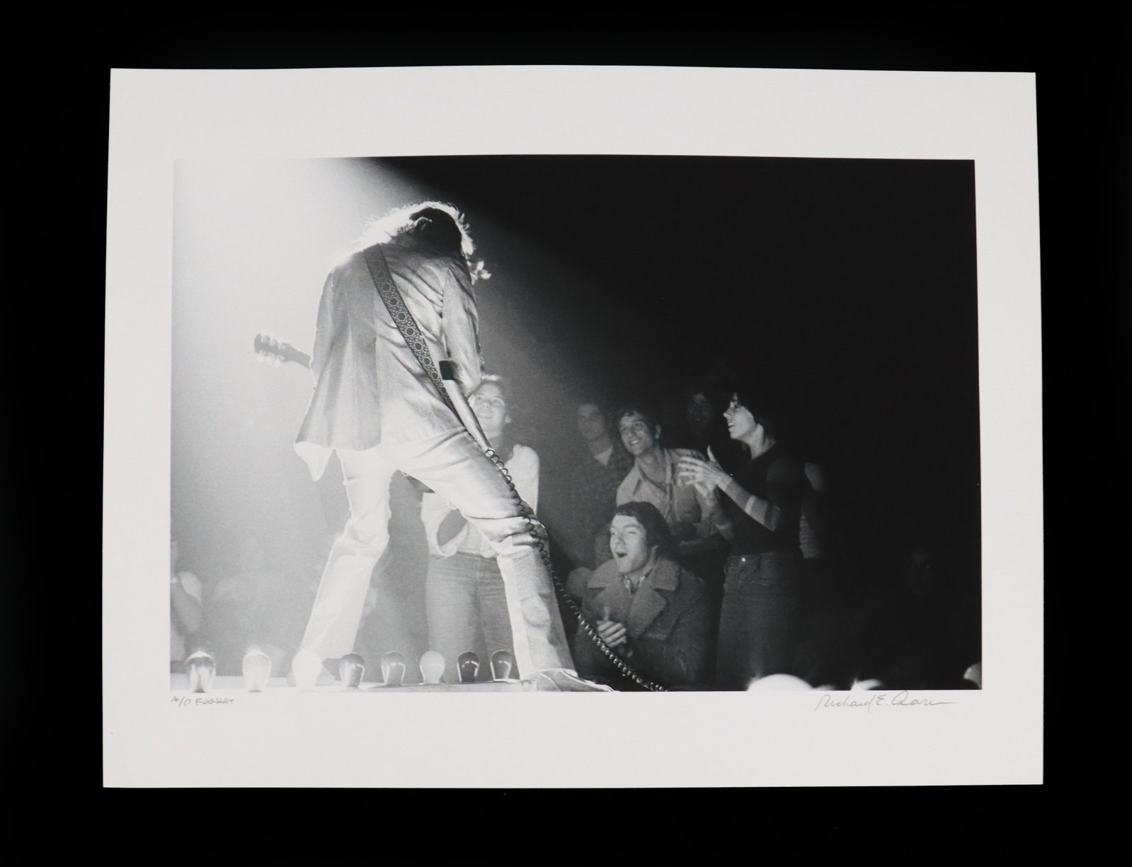 Richard E. Aaron (1949-2016) American, Artist's Proof Photography Print, Foghat (1 of 8)