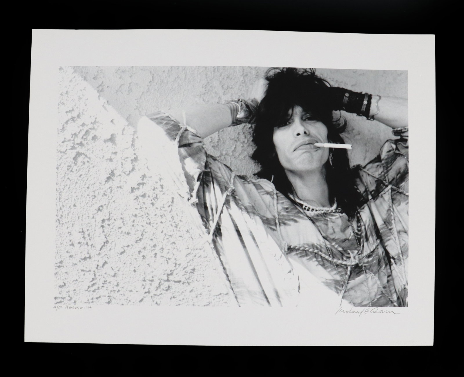 Richard E. Aaron (1949-2016) American, Artist's Proof Photography Print, Aerosmith (1 of 9)