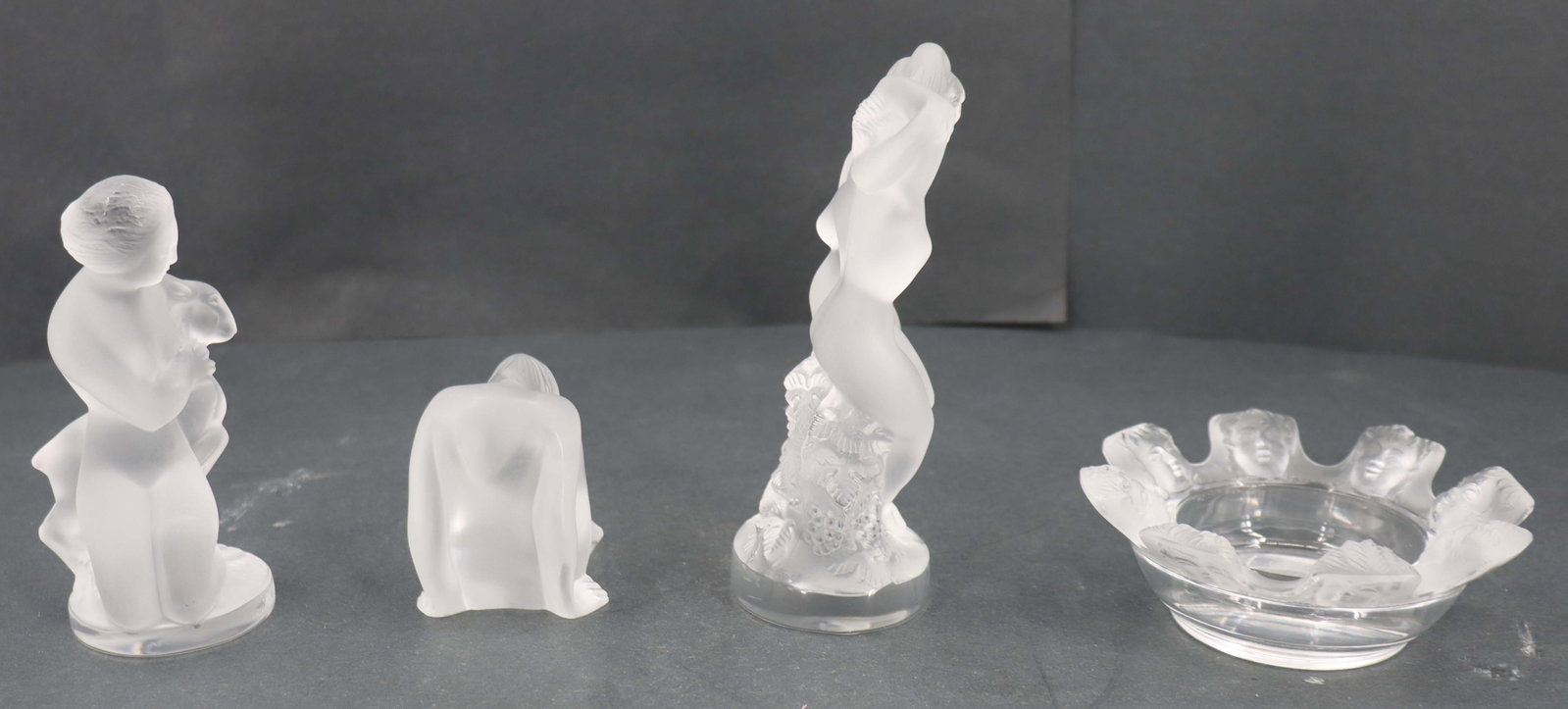 (4) Lalique Crystal Items - 10