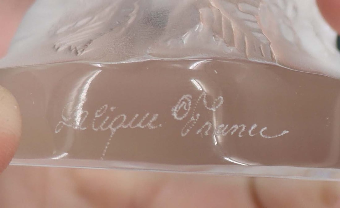 (4) Lalique Crystal Items - 16