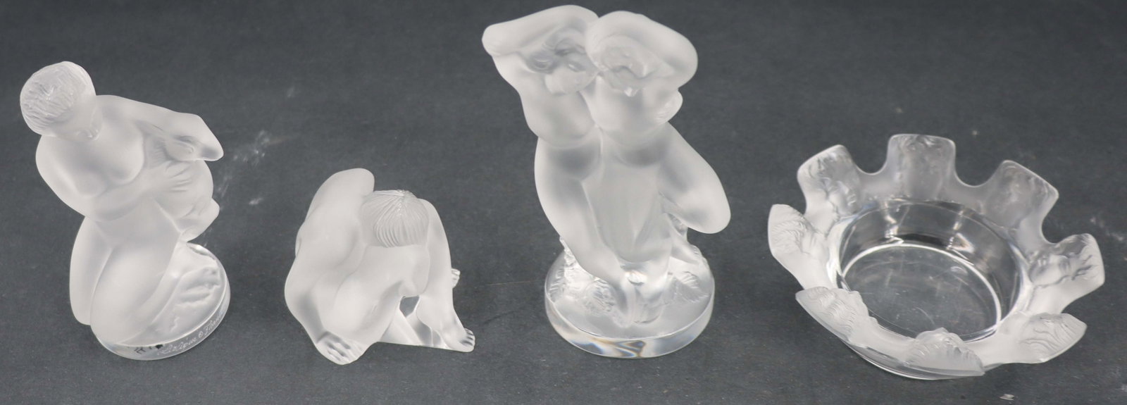 (4) Lalique Crystal Items - 2