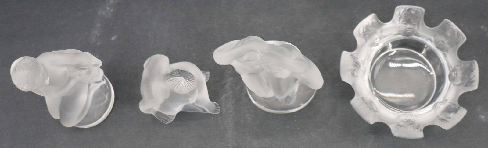 (4) Lalique Crystal Items - 3
