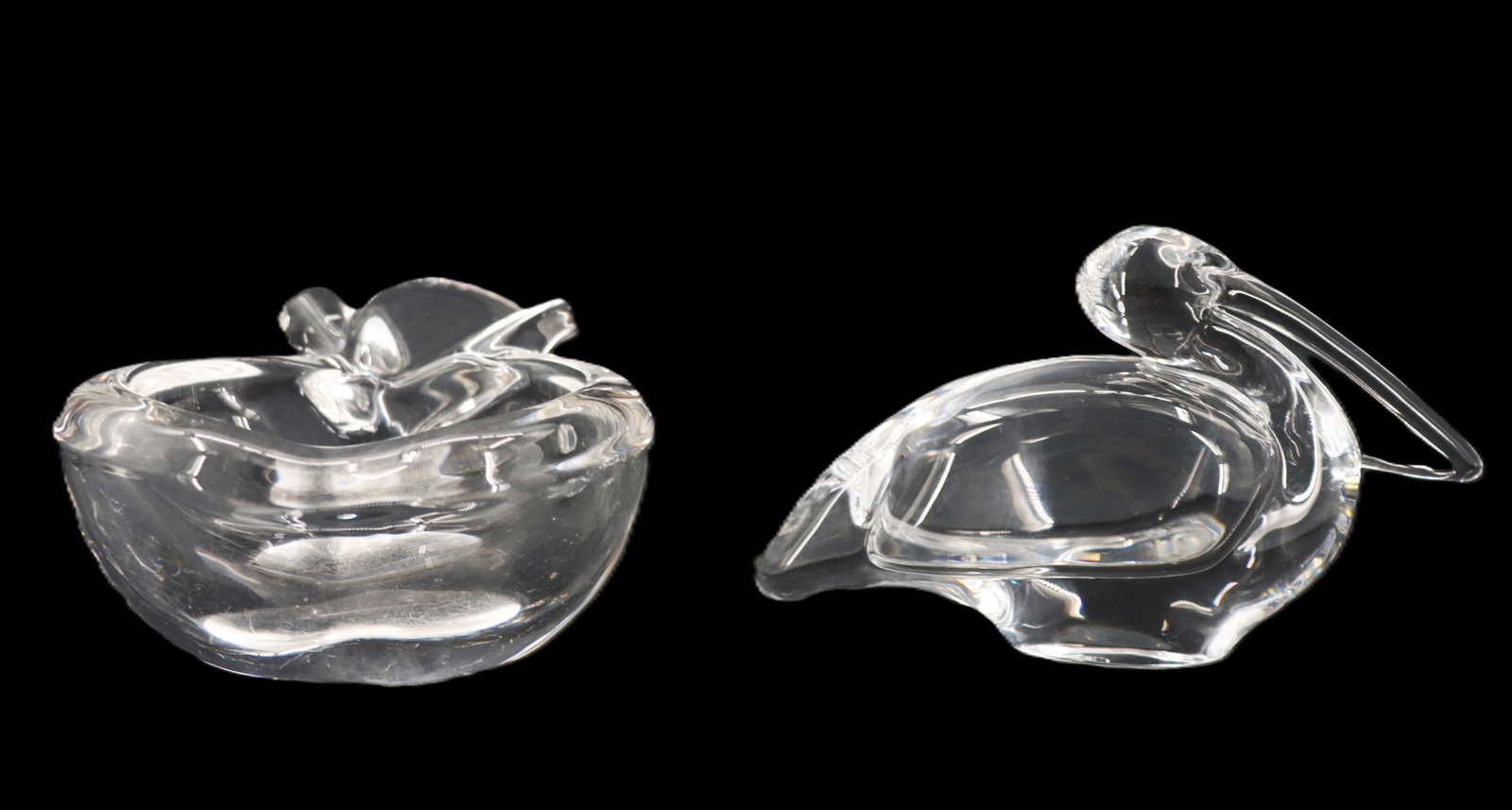 (2) French Crystal Decorative Objects from Art Vannes and Baccarat (1 of 10)
