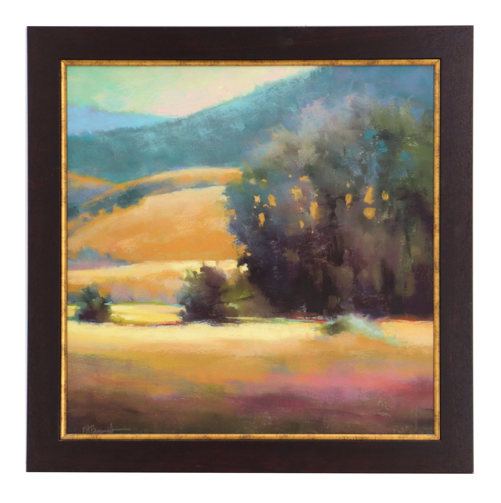 Mark Baggetta (Born 1967) American, Pastel on Paper Landscape (1 of 7)