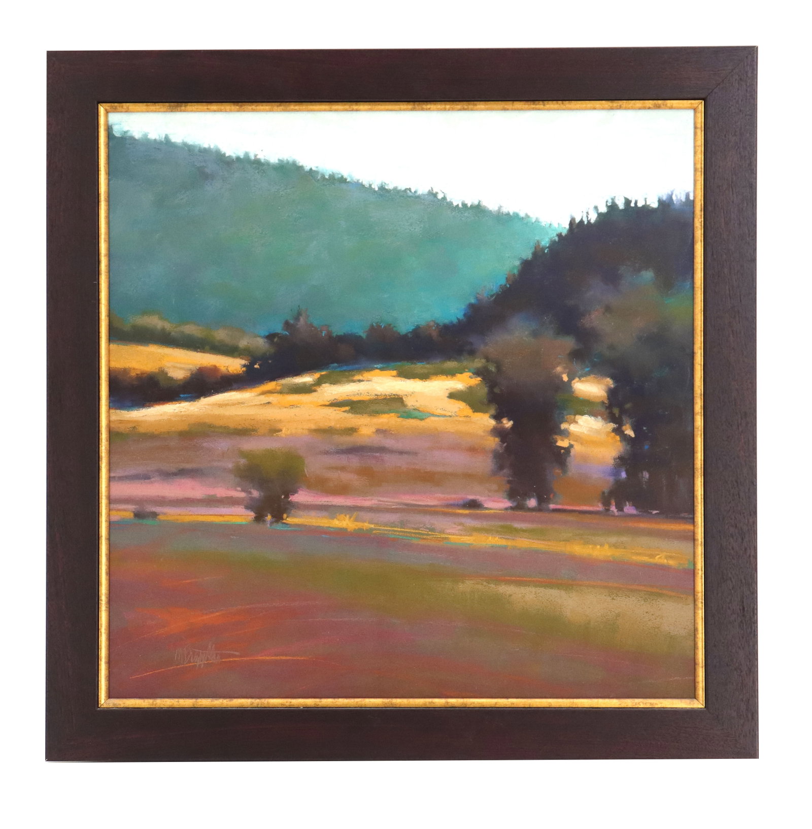 Mark Baggetta (Born 1967) American, Pastel on Paper Landscape (1 of 7)