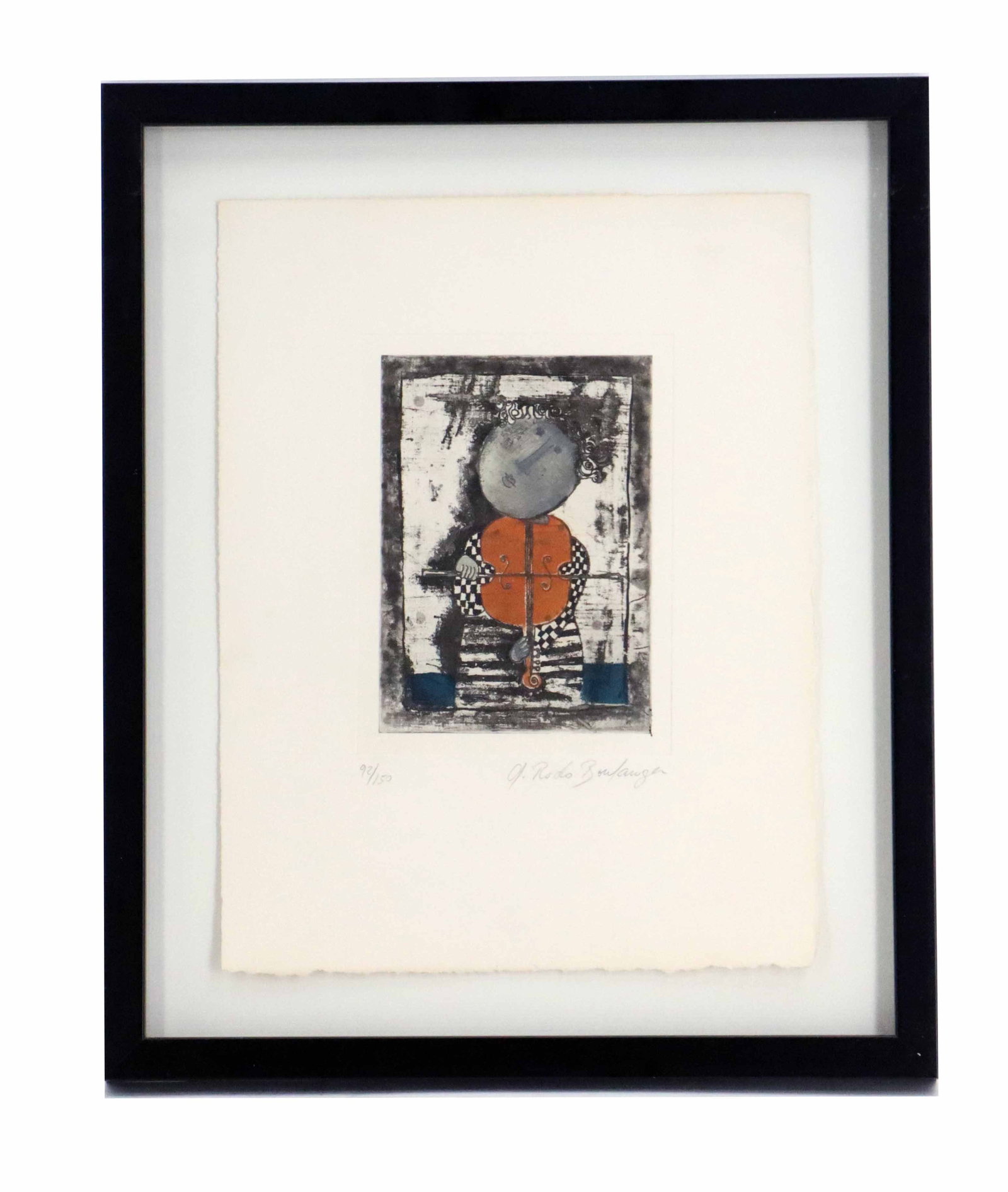 Graciela Boulanger (Born 1935) Bolivian/French, Signed and Numbered Lithograph (1 of 7)