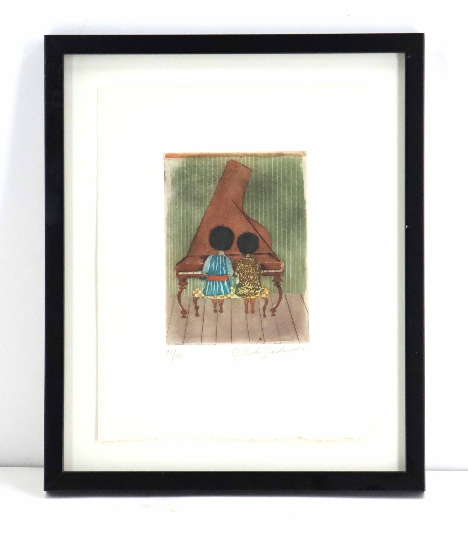 Graciela Boulanger (Born 1935) Bolivian/French, Signed and Numbered Lithograph (1 of 8)