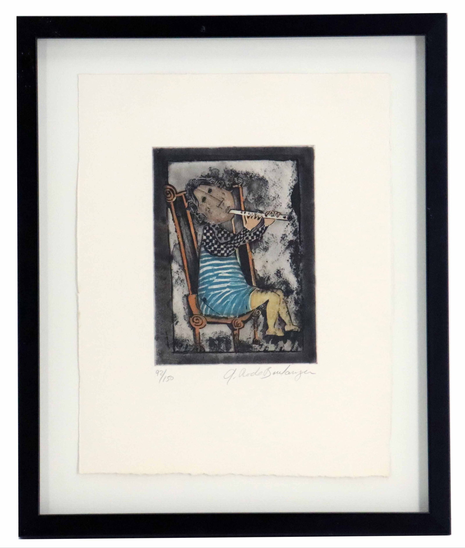 Graciela Boulanger (Born 1935) Bolivian/French, Signed and Numbered Lithograph (1 of 7)