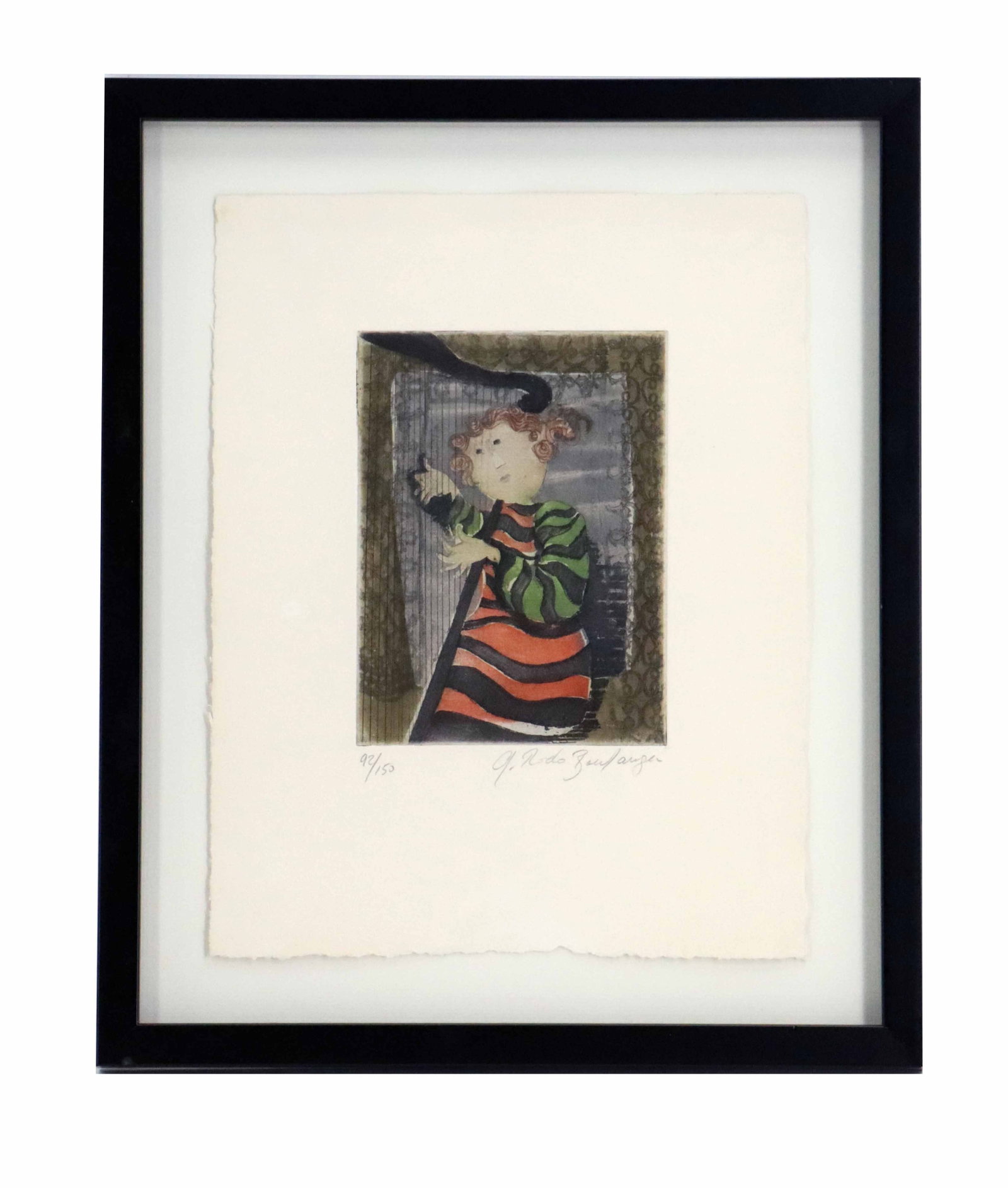 Graciela Boulanger (Born 1935) Bolivian/French, Signed and Numbered Lithograph (1 of 7)