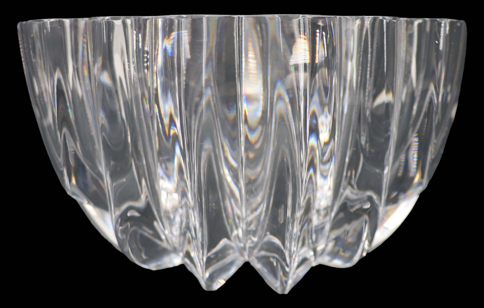 Lars Hellsten (1933-2022) Swedish, Orrefors Crystal "Isabella" Bowl (1 of 9)