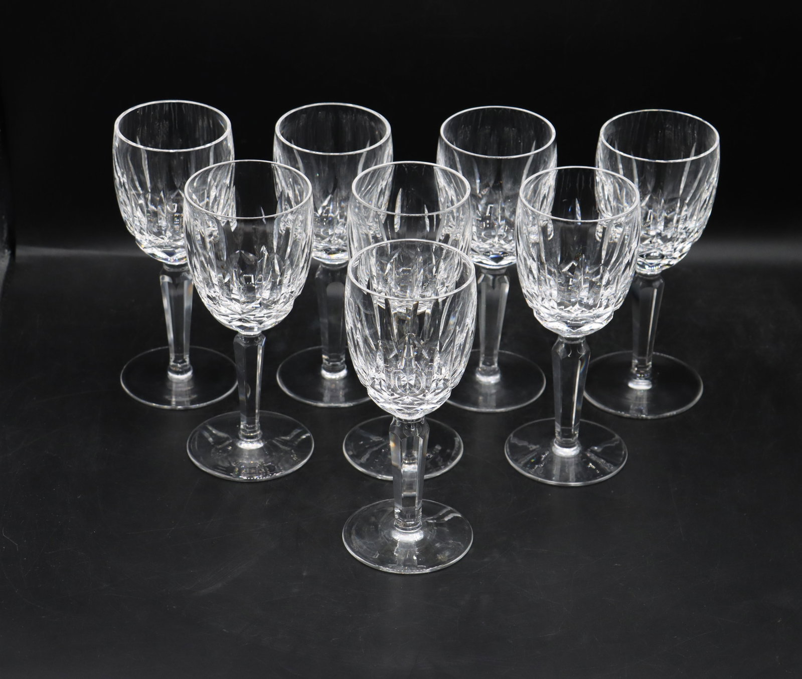 (8) Waterford Crystal Kildare Claret Wine Glasses (1 of 15)