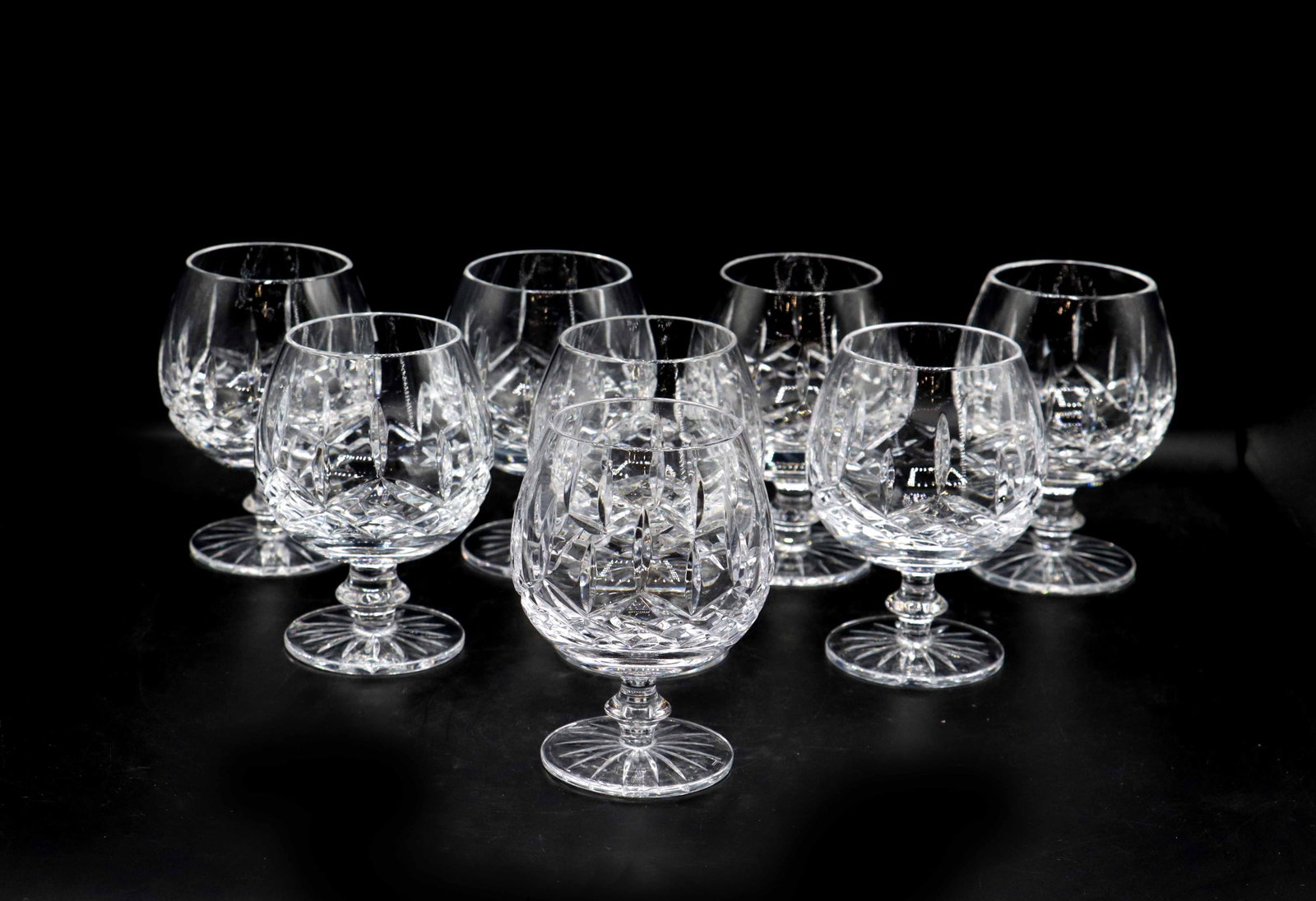 (8) Waterford Cut Crystal Brandy Snifters (1 of 13)