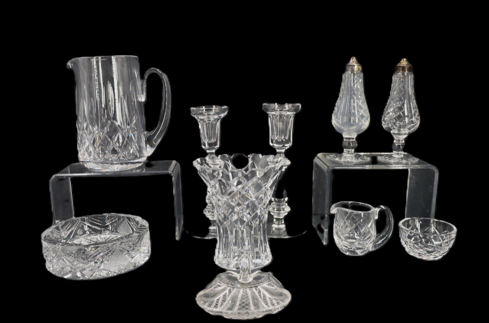 (10) Waterford Cut Crystal Pieces (1 of 20)